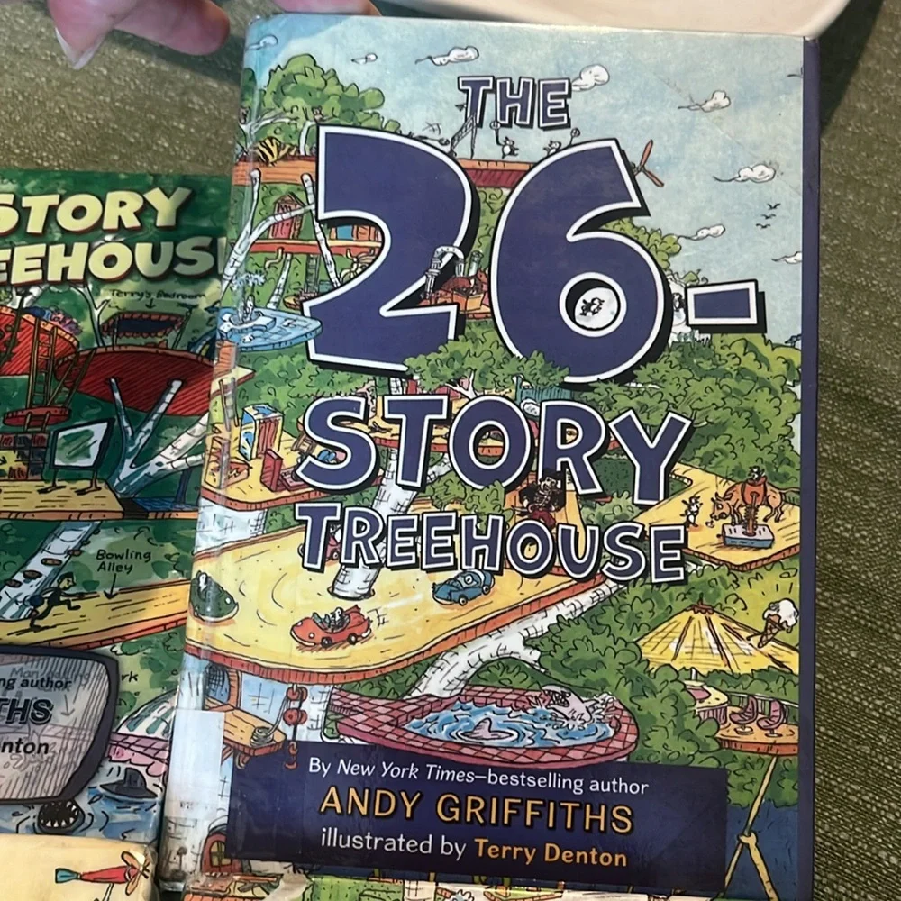 Treehouse Books Collection Andy Griffiths 6 Books Bundle 13, 26, 39, 52, 65, 117